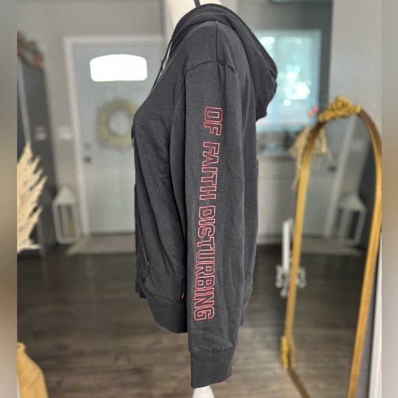 Levi’s Black Hoodie, Star Wars Darth Vader Of Faith Disturbing Size Medium - Picture 4 of 12